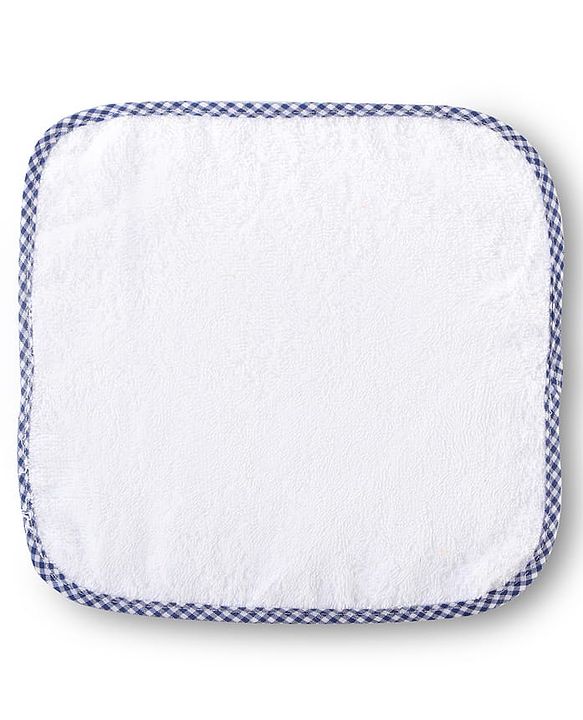 Babyhug Cotton Terry Knit Solid Color Wash Cloths Pack of 6 L 23.5 x B 23 cm - Multicolour
