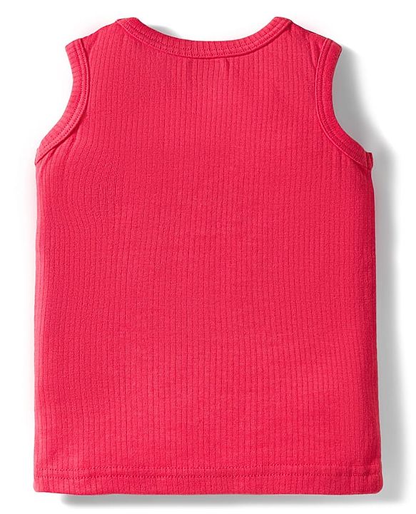 Babyhug Knit Full Sleeves Solid Pullover Thermal Set - Red
