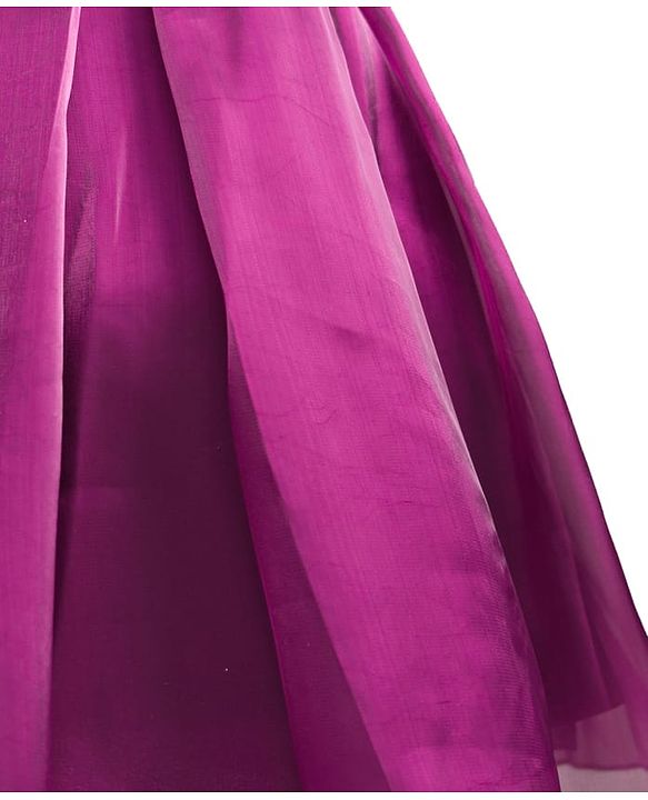 Babyhug Woven Party Dress & Half Sleeves Shrug With Floral Applique - Wine