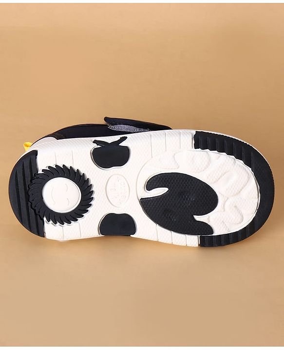 Cute Walk by Babyhug Velcro Closure Casual Shoes With Animal Applique - Navy Blue