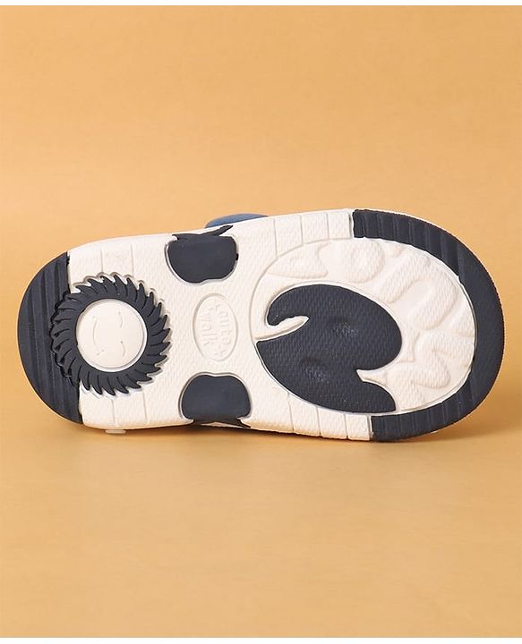 Cute Walk by Babyhug Casual Shoes Velcro Closure & Dino Patch - Blue