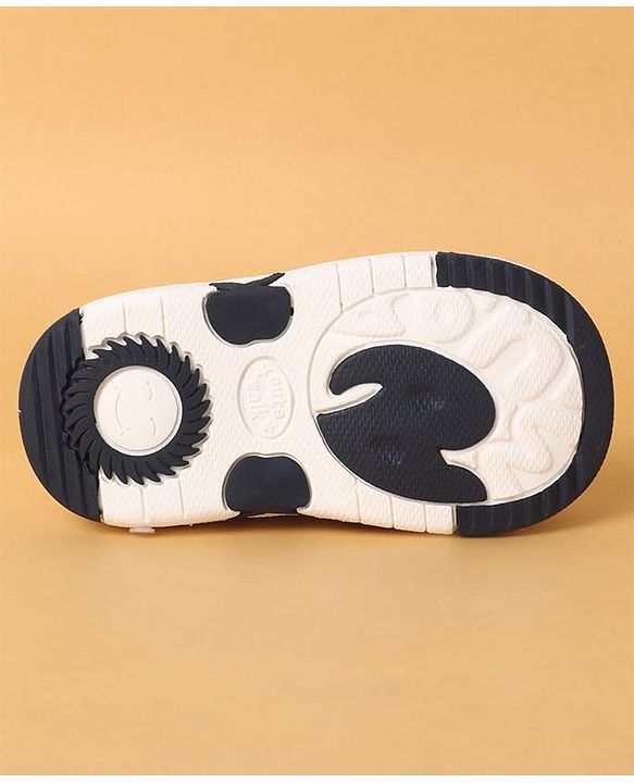 Cute Walk by Babyhug Casual Shoes Velcro Closure & Dino Patch - Blue