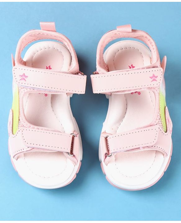 Cute Walk by Babyhug Velcro Closure Sandals - Purple