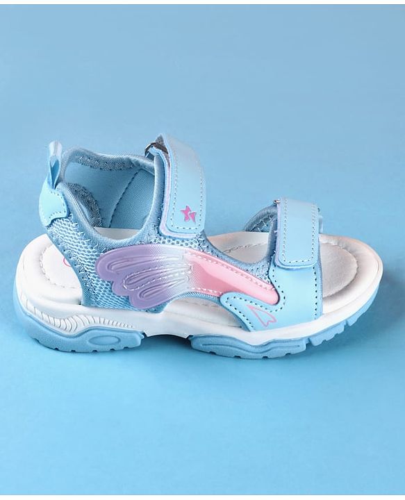 Cute Walk by Babyhug Velcro Closure Sandals - Purple