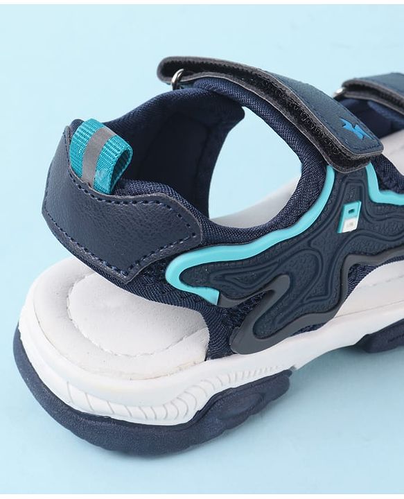 Cute Walk by Babyhug Velcro Closure Sandals - Black