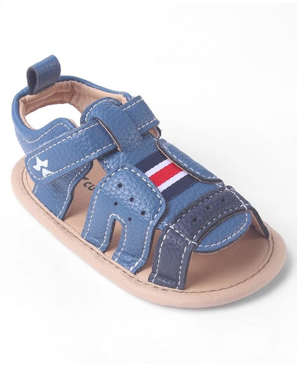 Cute Walk by Babyhug Booties With Velcro Closure - White