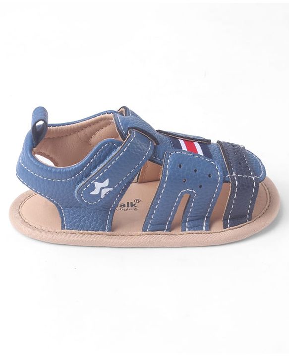 Cute Walk by Babyhug Booties With Velcro Closure - White