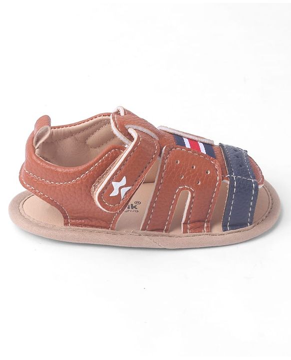 Cute Walk by Babyhug Booties With Velcro Closure - White
