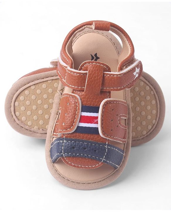 Cute Walk by Babyhug Booties With Velcro Closure - White