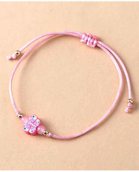 Babyhug Female BFF Free Size Friendship Bands Pack of 5 - Multicolor