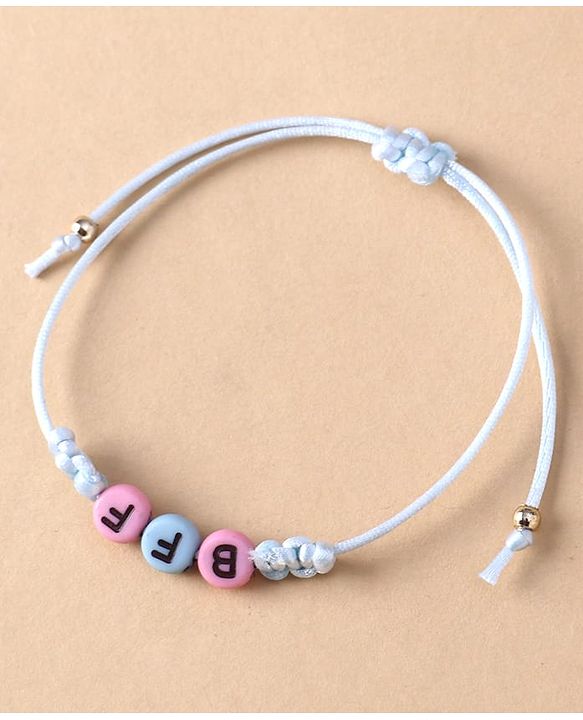 Babyhug Female BFF Free Size Friendship Bands Pack of 5 - Multicolor