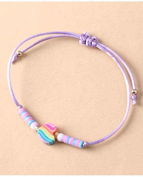 Babyhug Female BFF Free Size Friendship Bands Pack of 5 - Multicolor