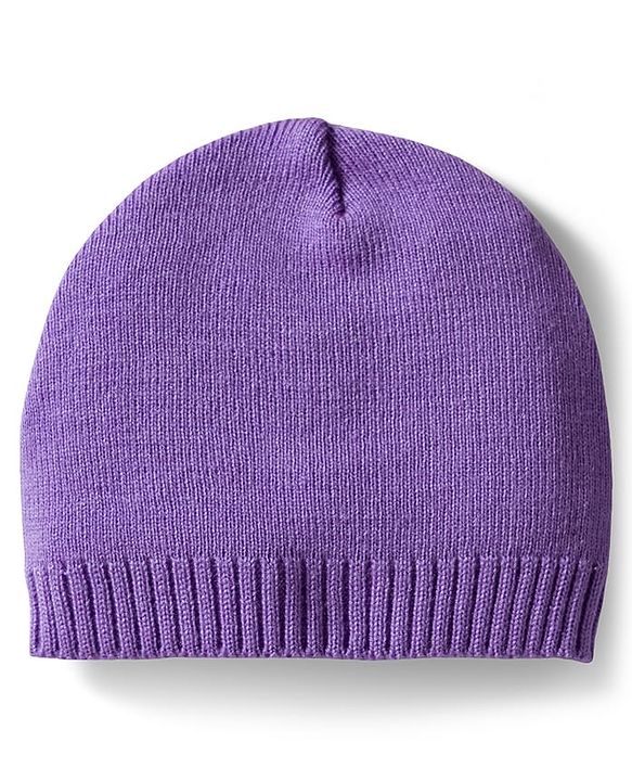 Babyhug Knit Full Sleeves Sweater Set with Cable Knit Design & Cap - Lavender