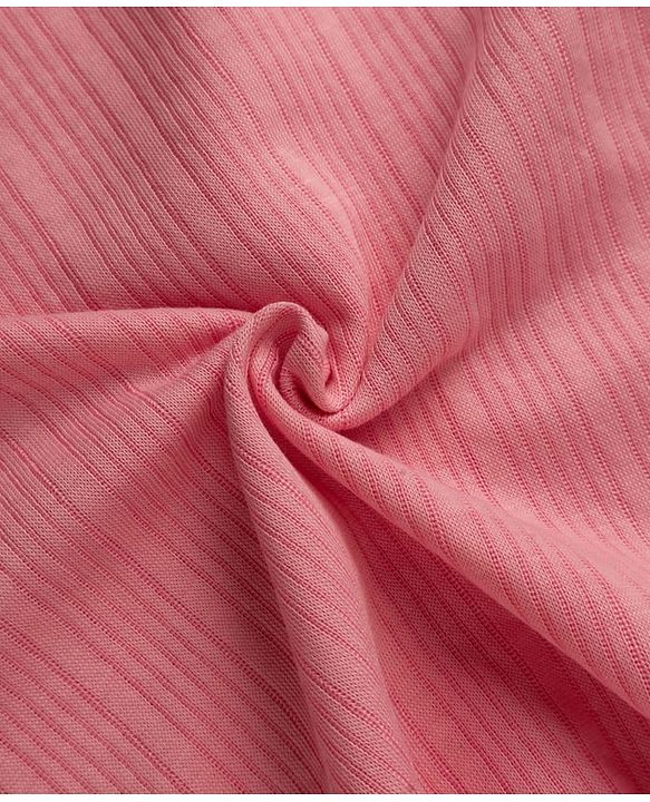 Babyhug Knit Full Sleeves Thermal Inner Wear Pullover Vest - Pink
