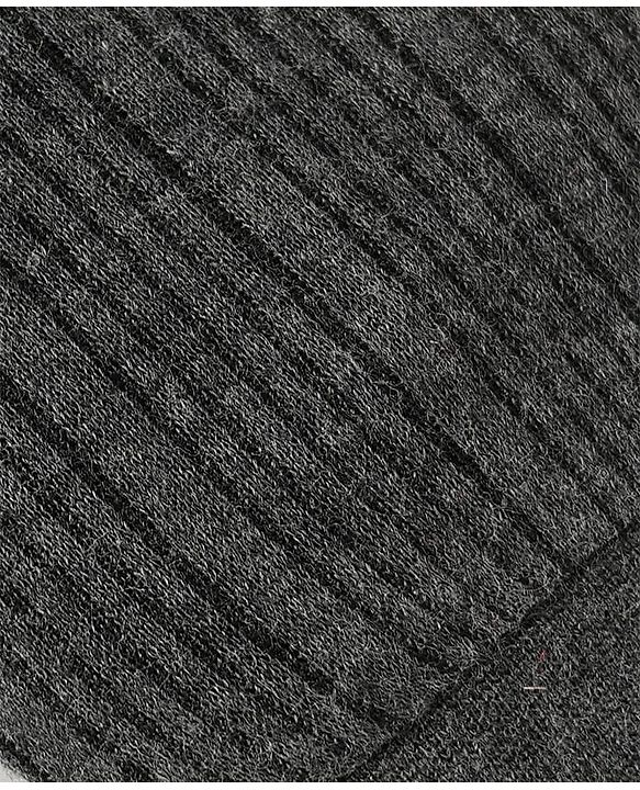 Babyhug Knit Full Length Solid Thermal Wear Leggings Pack of 2 - Dark Grey & Light Grey