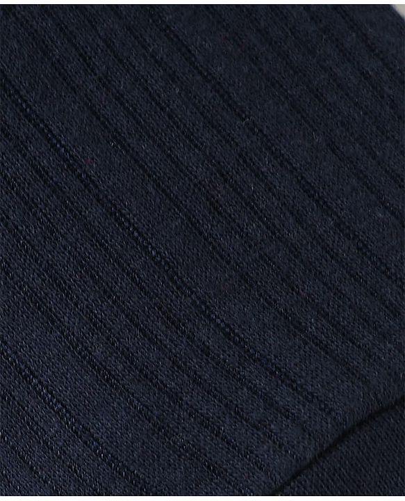 Babyhug Knit Full Length Solid Thermal Wear Leggings Pack of 2 - Red & Navy Blue
