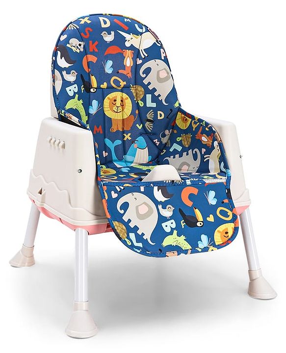 Babyhug Seat Cushion for Baby Car Seat, High Chair and Strollers with Protective Film & Breathable - Light Blue