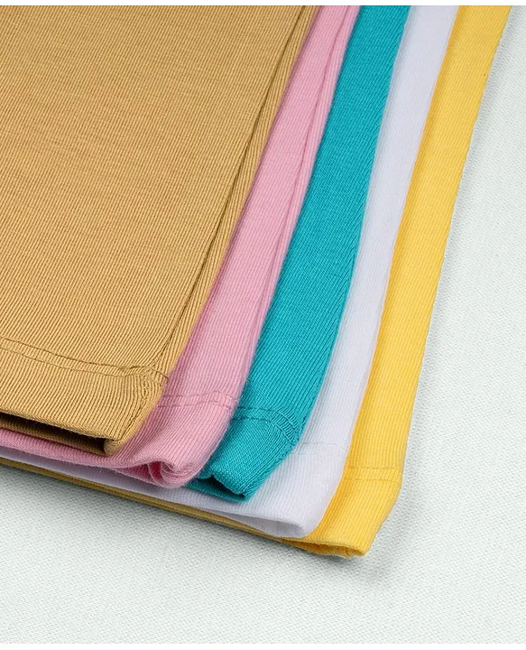 トップス Ariel Buy Ariel Cotton Lycra Knit Pack Of 5 Sleeveless Solid Camisoles