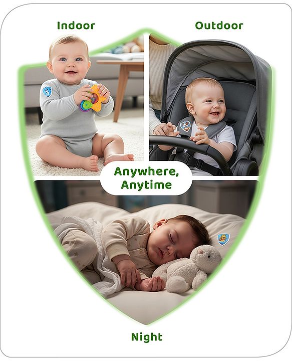 Babyhug Essentials Mosquito Repellent Patches - Pack of 24 Patches