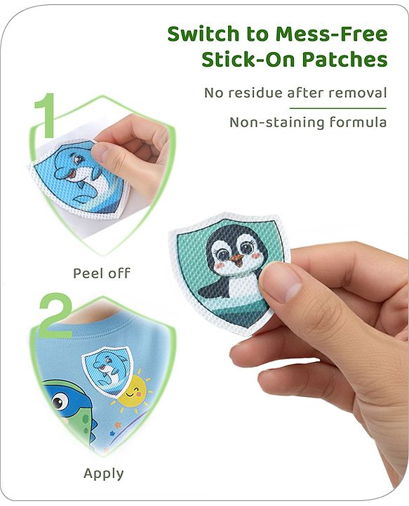 Babyhug Essentials Mosquito Repellent Patches - Pack of 24 Patches