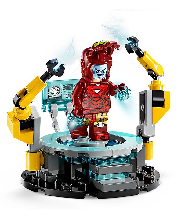 LEGO Marvel Iron Man's Laboratory: Hall of Armor with Minifigures