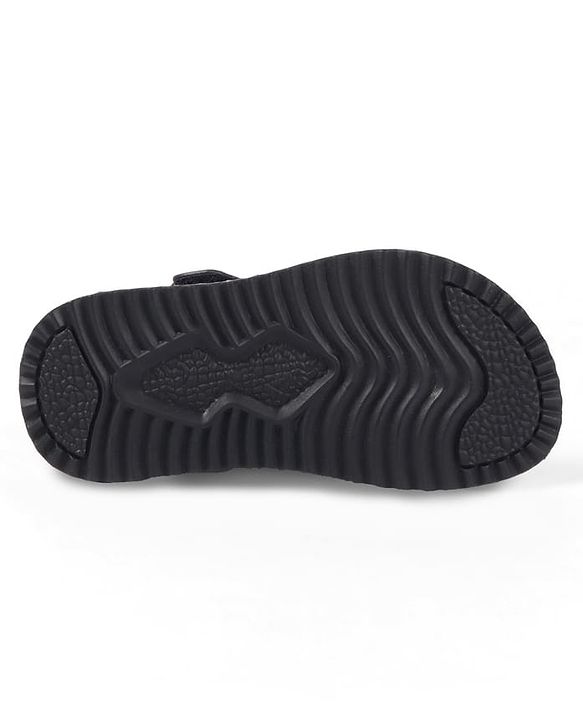 Pine Kids Velcro Closure Solid Colour Sandals -Navy Blue