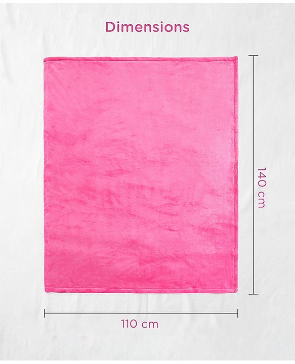 Babyhug Super Soft Coral Fleece Baby Blanket with Ultra-Soft Lightweight & Breathable Blanket  - Grey
