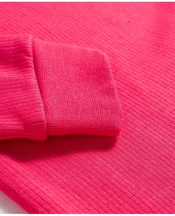 Babyhug Knit Full Sleeves Solid Thermal Set With Vest - Red