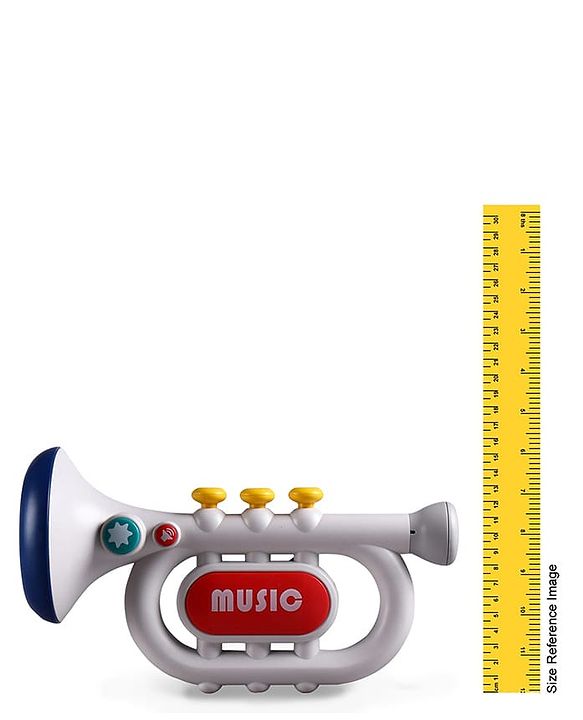 Babyhug Musical Piano with Microphone| Battery Operated|Teaching Mode| Record & Play Mode| Volume Control| Fun Lights|(Colour may vary)