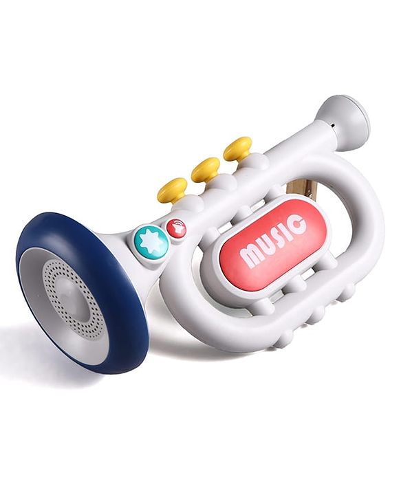 Babyhug Musical Piano with Microphone| Battery Operated|Teaching Mode| Record & Play Mode| Volume Control| Fun Lights|(Colour may vary)