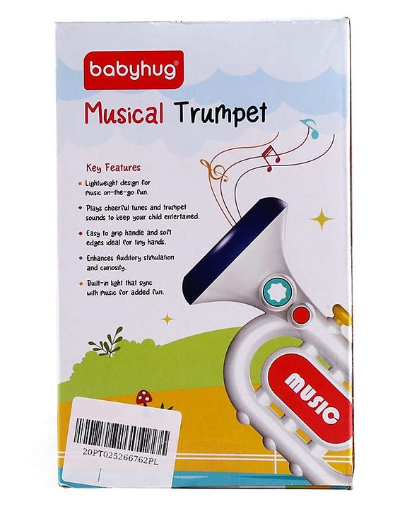 Babyhug Musical Piano with Microphone| Battery Operated|Teaching Mode| Record & Play Mode| Volume Control| Fun Lights|(Colour may vary)