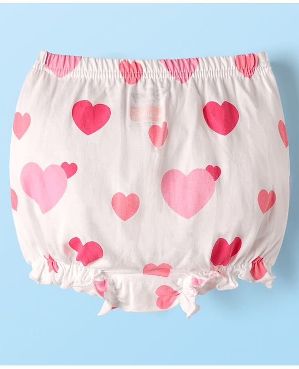 Babyhug Disney 100% Cotton Bloomers With Minnie & Friends Graphic Pack Of 3 - Multi Colour
