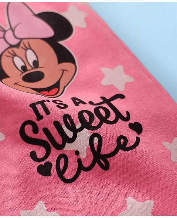 Babyhug Disney 100% Cotton Full Length Diaper Leggings With Minnie & Friends Graphic Pack Of 3 - Multi Colour