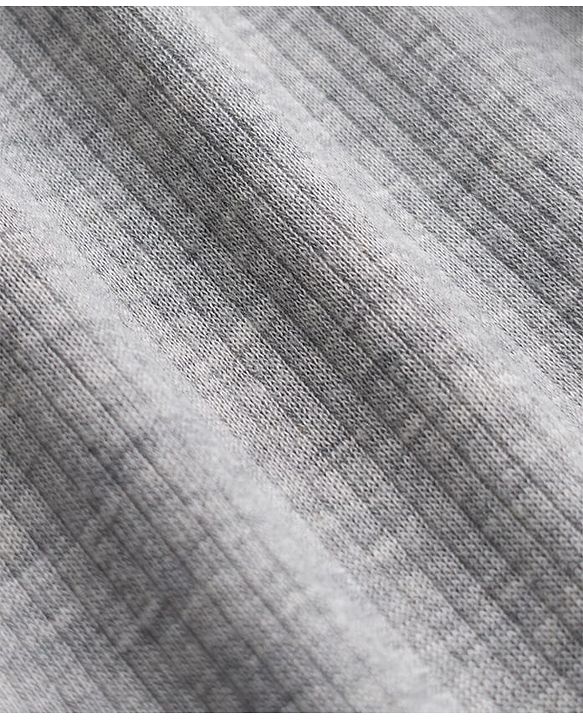 Babyhug Knit Full Length Thermal Wear Leggings - Light Grey