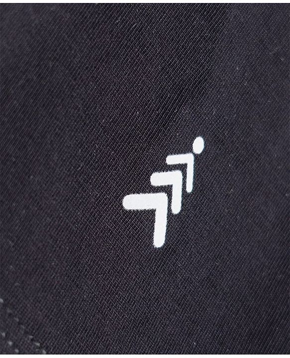 Pine Kids Cotton Lycra Knit Above Knee Length Solid Cycling Shorts Pack of 3 - Black