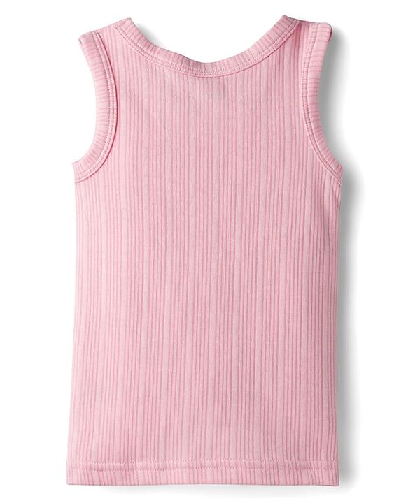 Babyhug Knit Full Sleeves Thermal Inner Wear Set - Pink