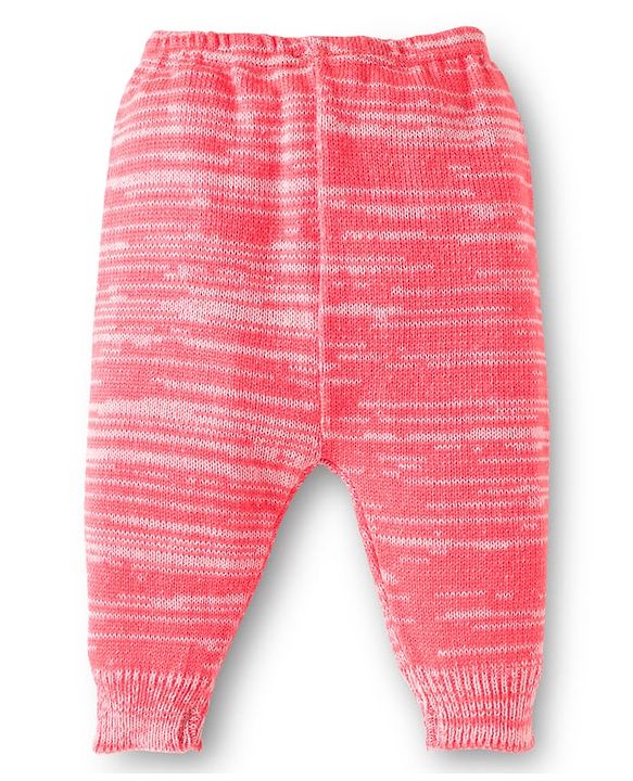 Babyhug Knit Full Sleeves Front Open Solid Coloured Sweater Set With Cap & Booties - Pink