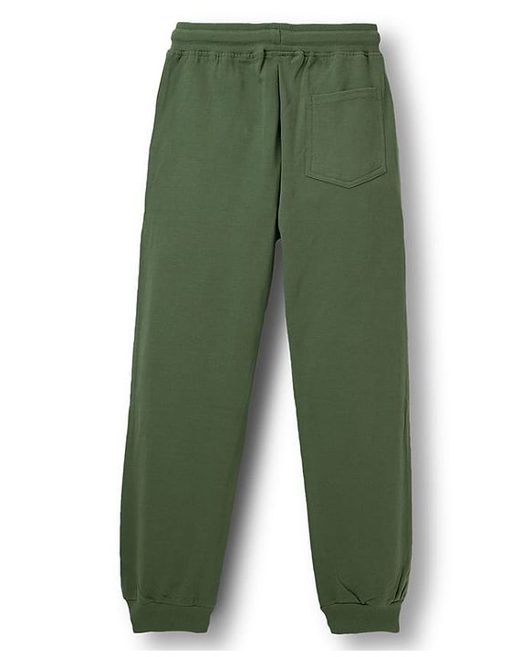 Pine Kids Marvel Single Jersey Knit Full Sleeves T-Shirt & Track Pant With Spider Man Print - Green
