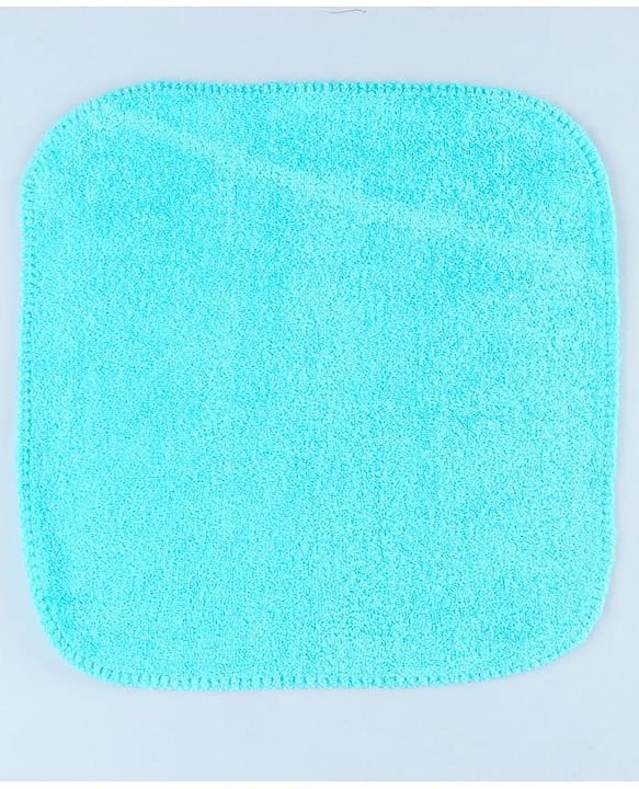 Babyhug Cotton Terry Knit Wash Cloths Pack of 6 L 28 x B 28 cm - Multicolour