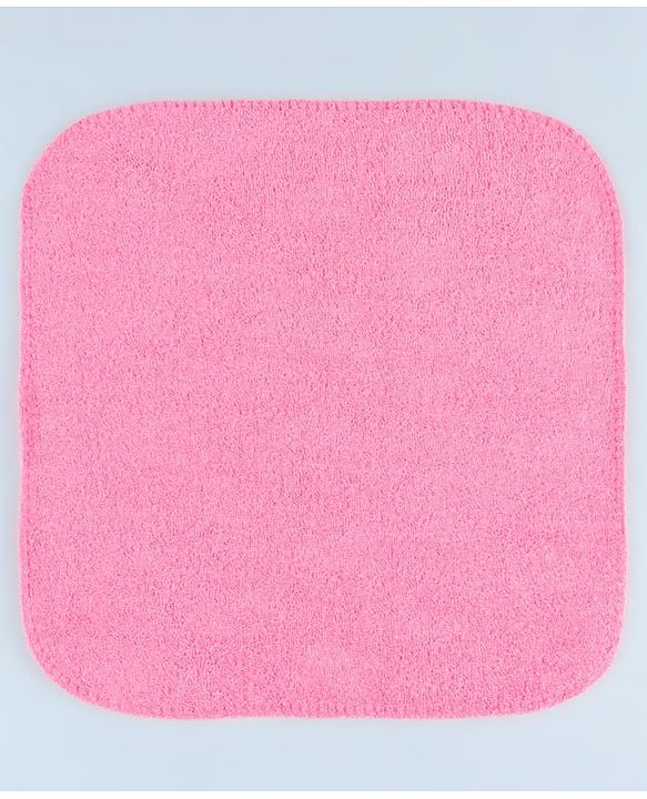 Babyhug Cotton Terry Knit Wash Cloths Pack of 6 L 28 x B 28 cm - Multicolour