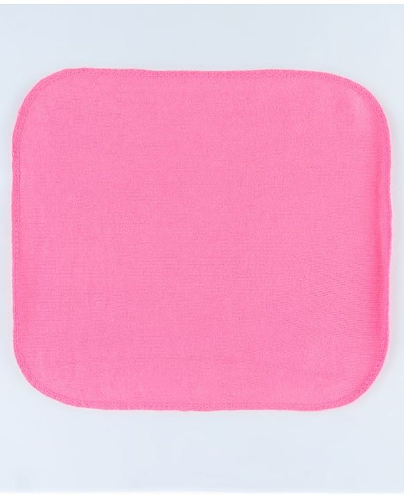 Babyhug Cotton Terry Knit Wash Cloths Pack of 6 L 28 x B 28 cm - Multicolour