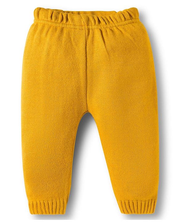 Babyhug Disney Woven Full Sleeves Sweater Set With Lion King Graphics - Yellow