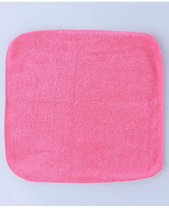 Babyhug Cotton Knit Hand & Face Towel Pack Of 6  L 23 x B 23 cm - Multicolour
