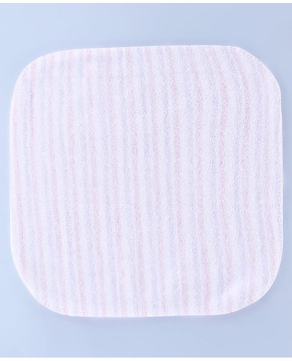 Babyhug Cotton Knit Hand & Face Towel Pack Of 6  L 23 x B 23 cm - Multicolour