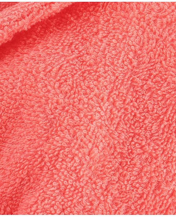 Babyhug Cotton Terry Woven Full Sleeves Hooded Bathrobe with Fox Embroidery - Pink