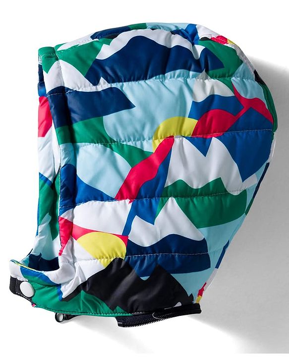 Babyhug Woven Full Sleeves Padded Hooded Jacket With Camouflage Print & Detachable Hood - Multicolor