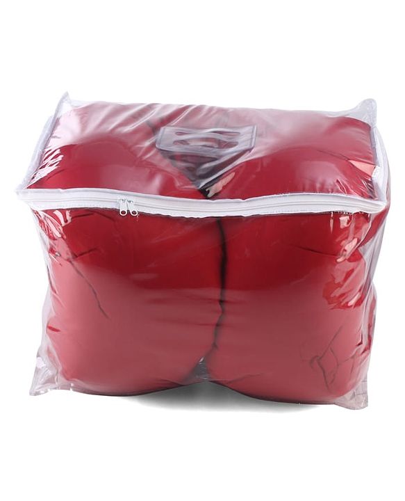 Babyhug 100% Cotton Flexible & Supportive U Shape Maternity Pillow- Maroon| Soft Yet Firm| Breathable Fabric| Sleep Feeding & Back Support| Pre & Post Natal| Promotes Peaceful Sleep| Full Body Support