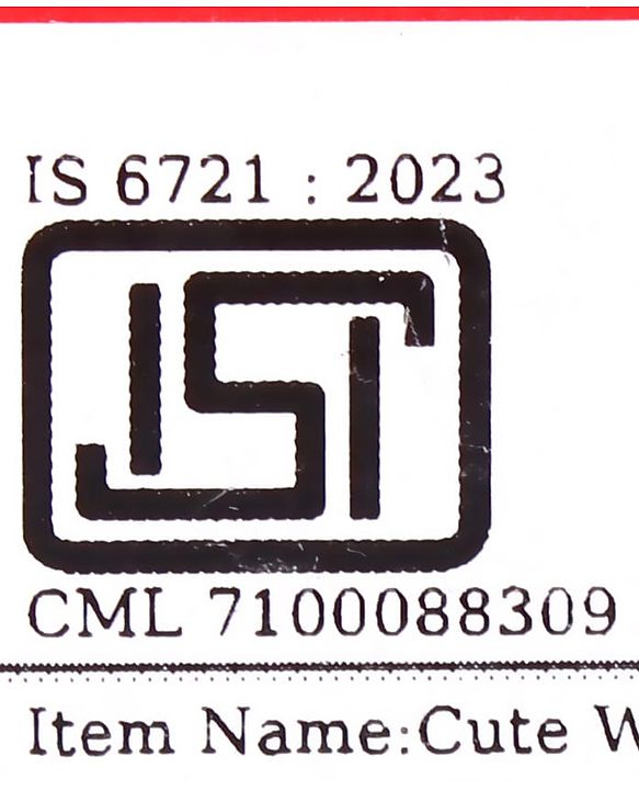 Cute Walk by Babyhug Velcro Closure Sandals with Heart Applique - Blue