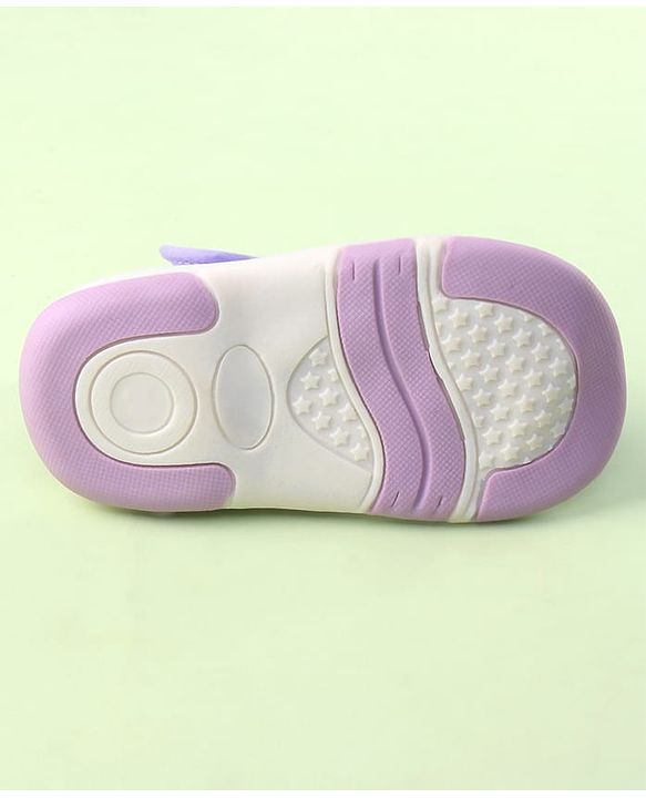 Cute Walk by Babyhug Velcro Closure Sandals - Purple