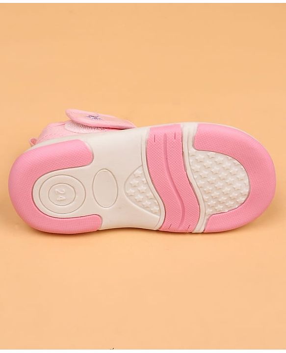 Cute Walk by Babyhug Velcro Closure Sandals - Purple